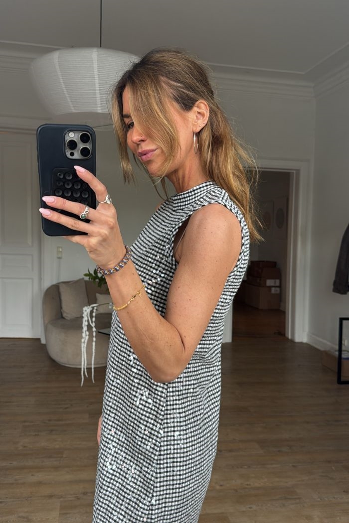 Kai short dress, Bright white